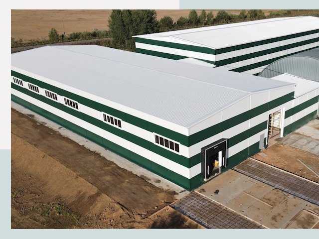 Строительство овощехранилищ в Карпинске