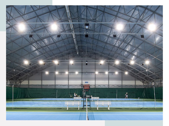 Строительство теннисных кортов в Карпинск от 616 руб.