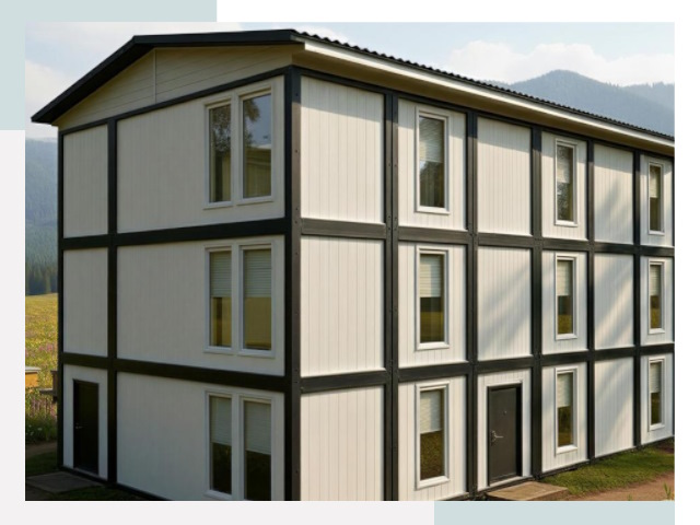 Модульные общежития в Карпинске