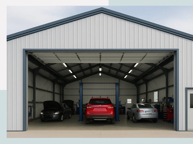 Ангары из сэндвич панелей от 616 руб. в Карпинск