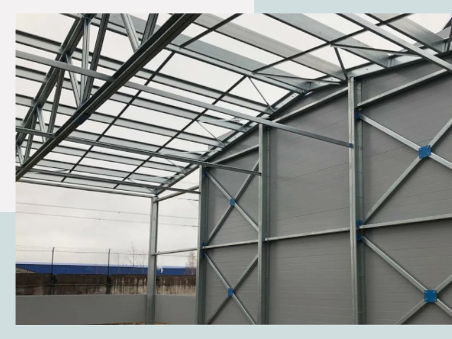 Каркасные ангары от СтальСтрой-Кпн по цене от 616 руб.