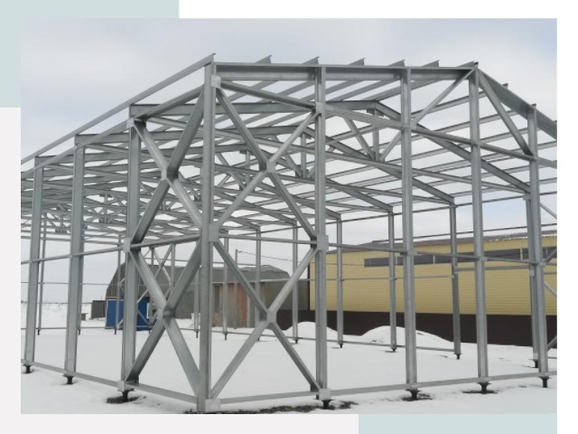 Каркасные ангары в Карпинске