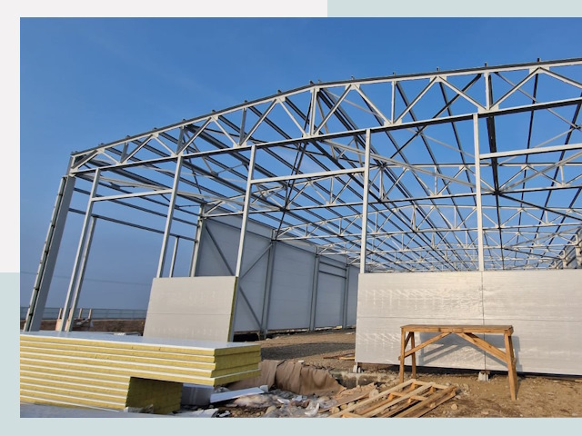 Утепленные ангары в Карпинск от 616 руб. за м²