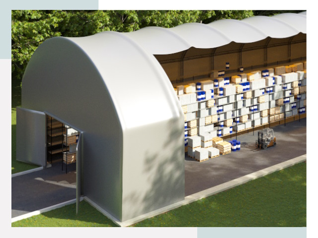 Тентовые ангары в Карпинске