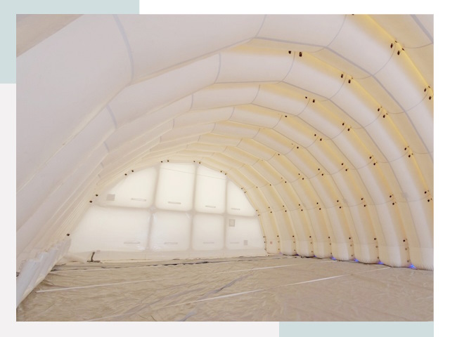 Пневмокаркасные ангары в Карпинске