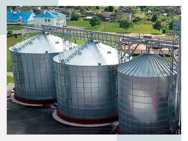 Металлические силосы в Карпинске