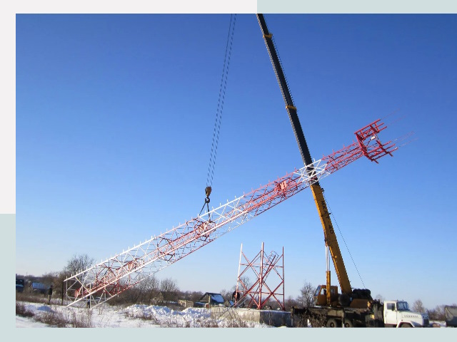 Строительство башен связи в Карпинске от 616 руб.