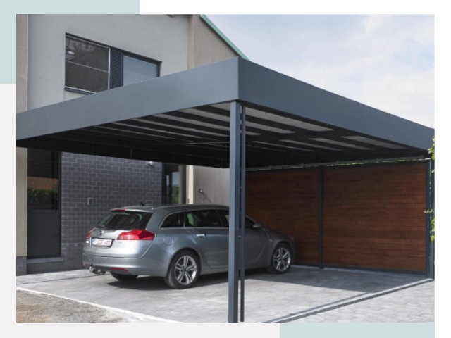 Металлические навесы в Карпинске