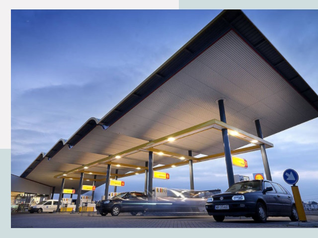 Навесы для АЗС в Карпинск от 616 руб. - Защита и комфорт