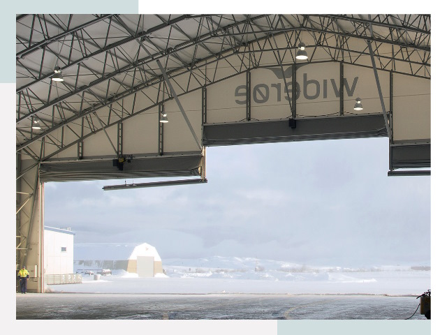 Ворота для ангаров в Карпинске