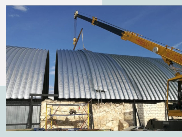 Реконструкция ангаров в Карпинске от 616 руб.